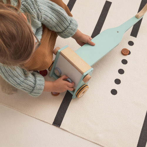 Jucărie din lemn, Aspirator [4]