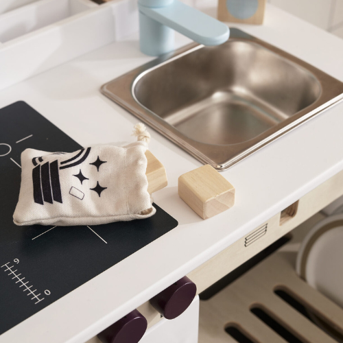 Jucărie din lemn, Bucătărie cu mașină de spălat vase [6]