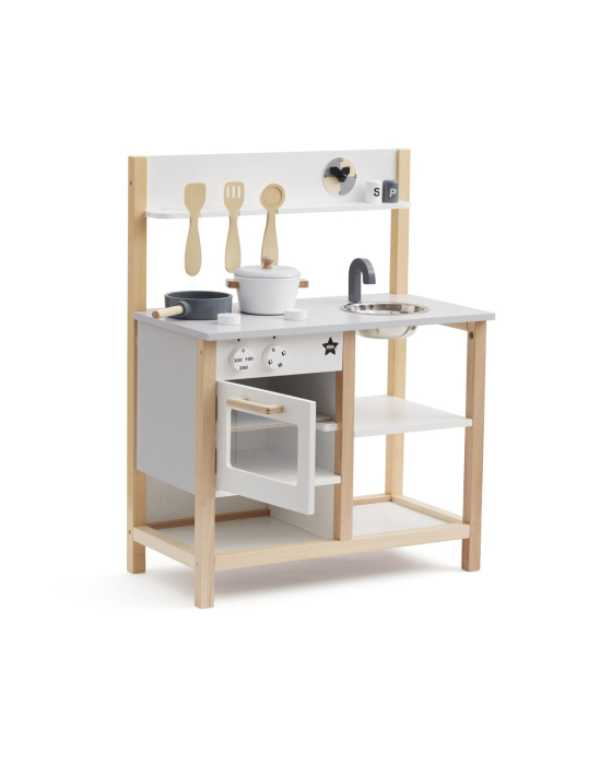 Jucărie din lemn, Bucătărie - natural/white [7]
