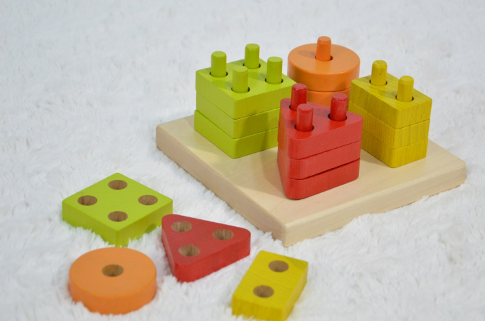 Jucarie Din Lemn, Cubika, â€œSortator Forme Geometrice 1â€ [6]