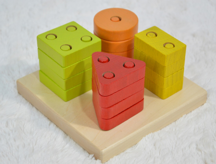 Jucarie Din Lemn, Cubika, â€œSortator Forme Geometrice 1â€ [5]