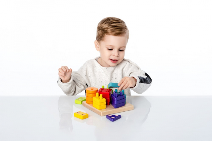 Jucarie Din Lemn, Cubika, â€œSortator Forme Geometrice 3â€ [5]