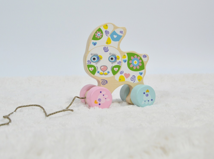 Jucarie din lemn, Cubika, Happy Bunny [5]