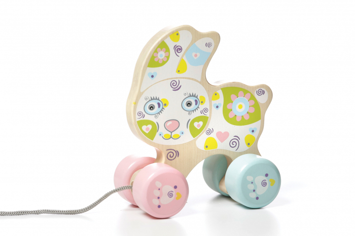 Jucarie din lemn, Cubika, Happy Bunny [2]