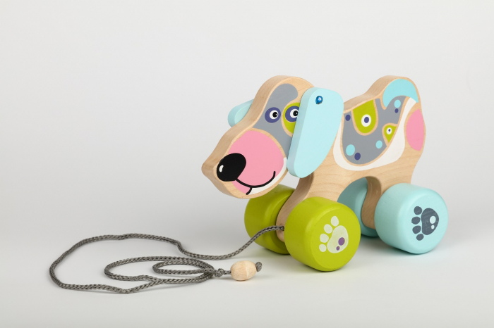 Jucarie din lemn, Cubika, Happy Puppy [3]