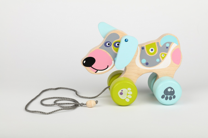 Jucarie din lemn, Cubika, Happy Puppy [4]