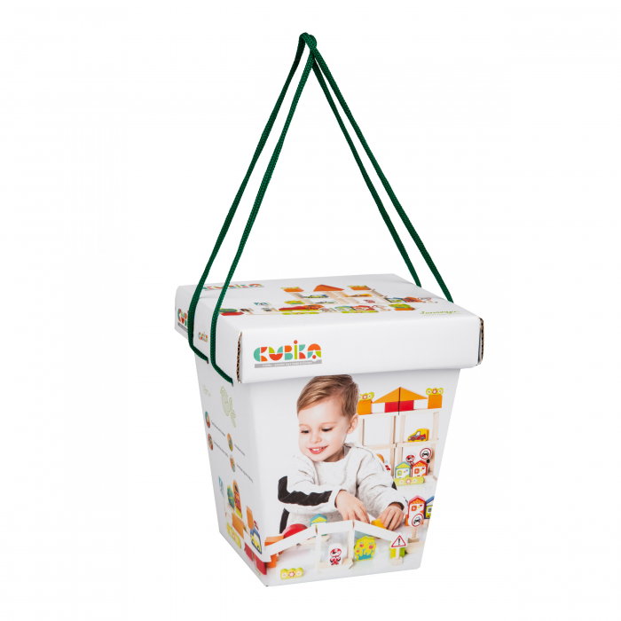 Jucarie Din Lemn, Cubika - Kit De Constructie Pentru Baietei [4]