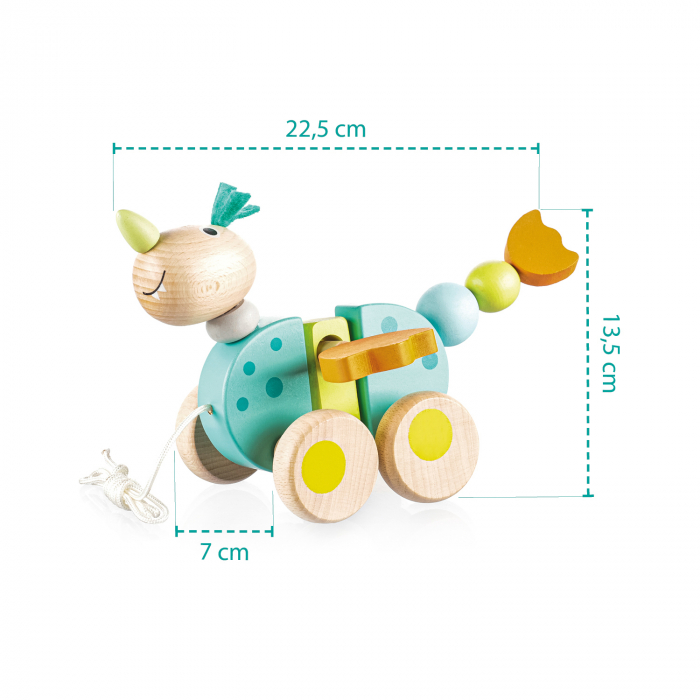 Jucarie multifunctionala Unicornul Plimbaret [6]