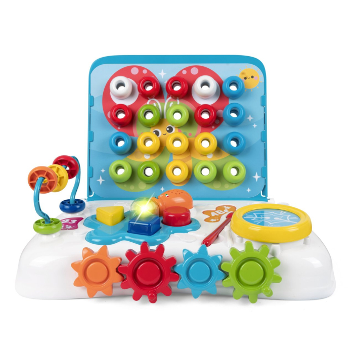 Jucarie tip Montessori Chicco centru de activitate Masuta educativa, FR/EN, 1-4ani [7]