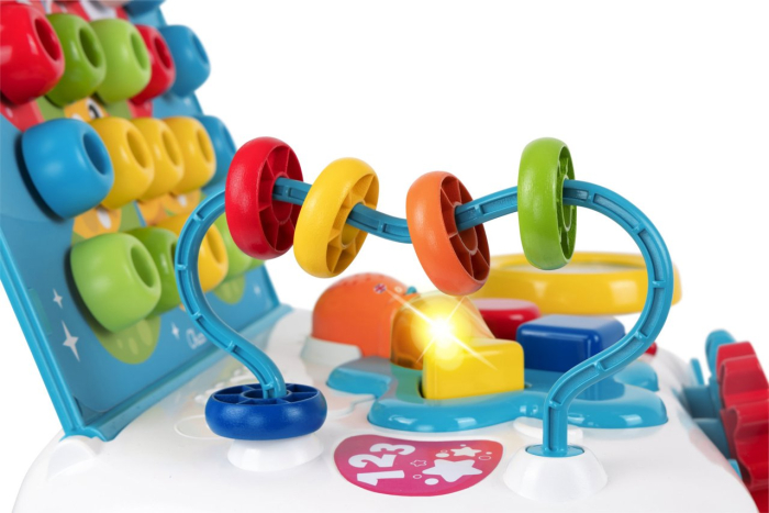 Jucarie tip Montessori Chicco centru de activitate Masuta educativa, FR/EN, 1-4ani [6]