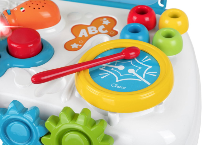 Jucarie tip Montessori Chicco centru de activitate Masuta educativa, FR/EN, 1-4ani [5]
