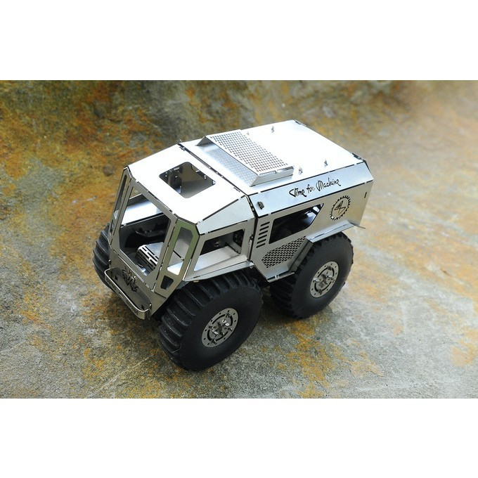 Kit Puzzle Mecanic 3D din metal, Time for Machine, Model radiocontrolat, Sherp [3]