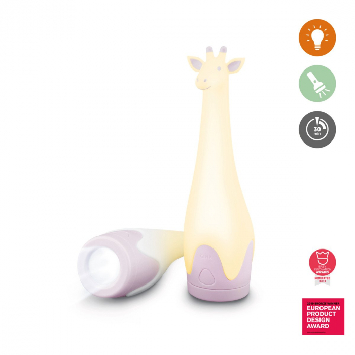 Lampa de Veghe cu Lanterna Gina Roz [3]