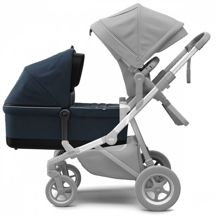 Landou, Thule, Sleek Bassinet, pentru caruciorul Thule Sleek Navy Blue [4]