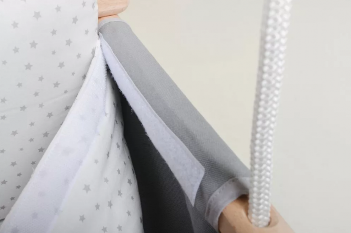 Leagan multifunctional pentru junior, 1-5 ani (30 kg), testat TÜV Rheinland, Grey Stars [6]