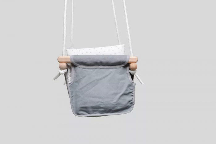 Leagan multifunctional pentru junior, 1-5 ani (30 kg), testat TÜV Rheinland, Grey Stars [5]