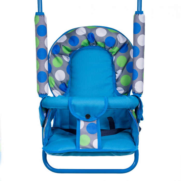 Leagan pentru copii, Top Kids, pentru interior si exterior, Blue Dots [2]