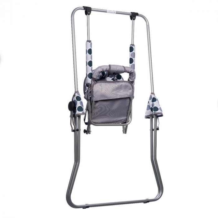 Leagan pentru copii, Top Kids, pentru interior si exterior, Grey Dots [4]