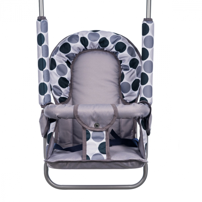 Leagan pentru copii, Top Kids, pentru interior si exterior, Grey Dots [2]