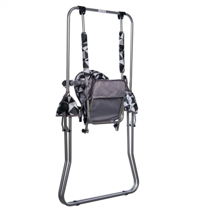 Leagan pentru copii, Top Kids, pentru interior si exterior, Grey Romb [3]
