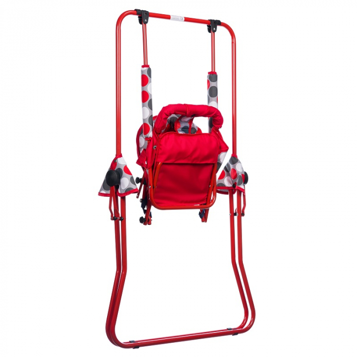 Leagan pentru copii, Top Kids, pentru interior si exterior, Red Dots [3]