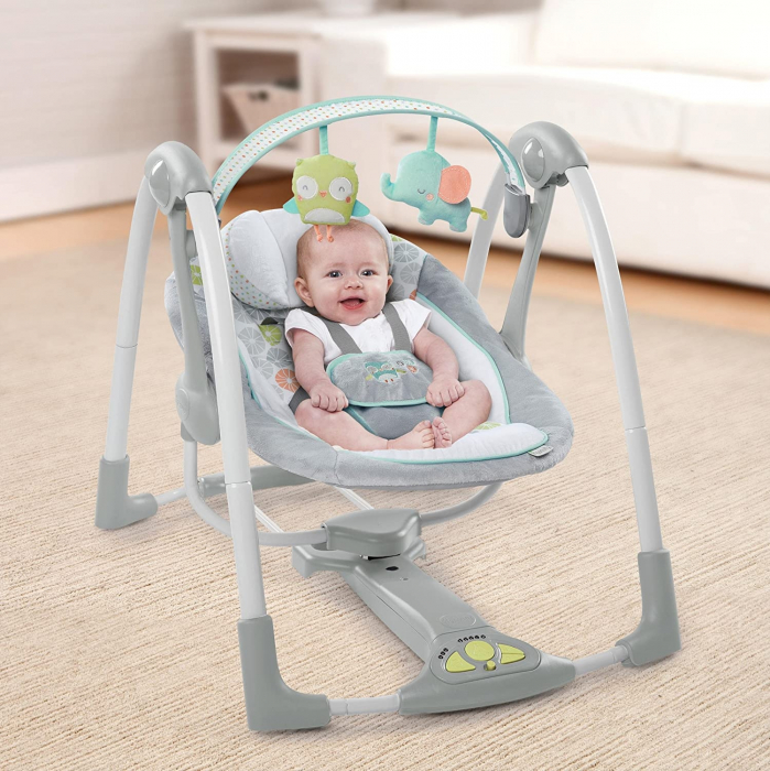 Leagan portabil Swing 'n Go Portable Swing™ - Hugs & Hoots™ [6]