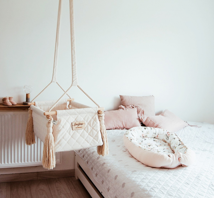 Leagan suspendat pentru bebelus by BabySteps, Bej [3]