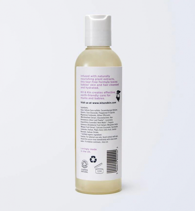SAMPON SI GEL DE DUS PENTRU COPII KIT&KIN 250ML [2]