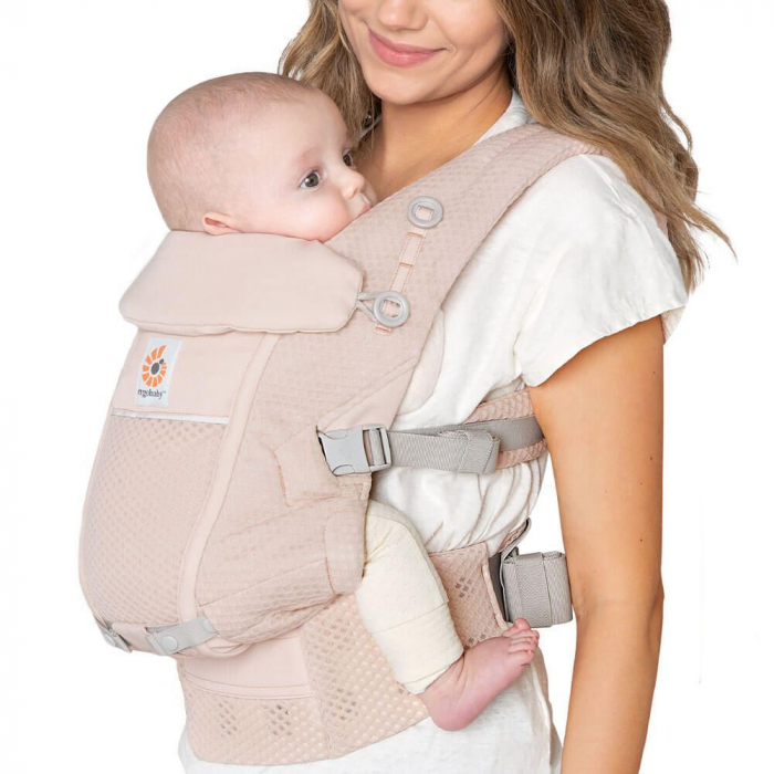 Marsupiu Ergobaby Adapt Soft Flex Mesh Pink Quartz [2]