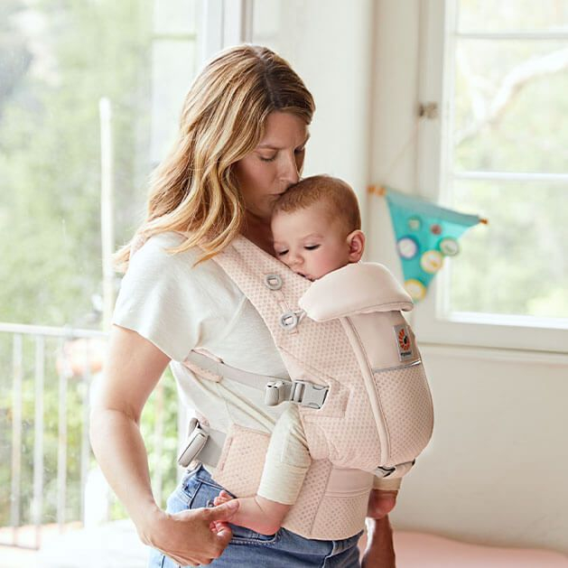 Marsupiu Ergobaby Adapt Soft Flex Mesh Pink Quartz [4]