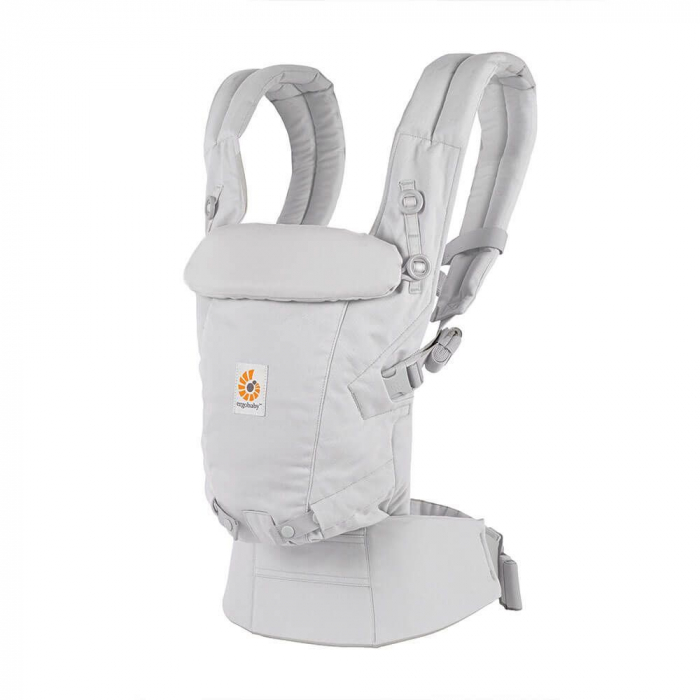 Marsupiu  Ergobaby Adapt Soft Touch Cotton Pearl Grey [1]