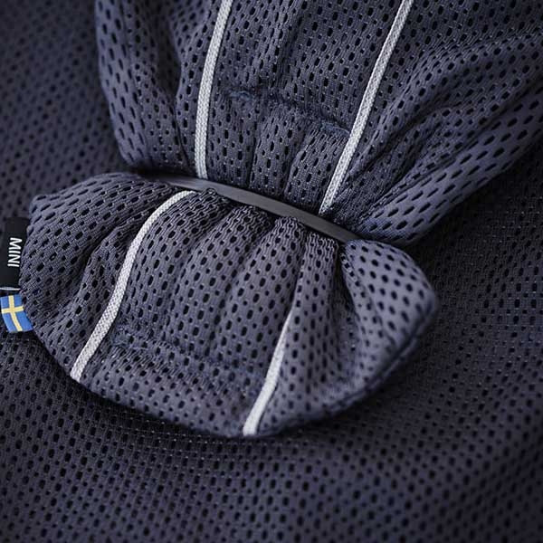 Marsupiu anatomic Mini, cu pozitii multiple de purtare Anthracite, 3D Mesh [14]