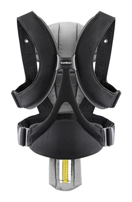  Marsupiu Anatomic Miracle Black-silver, cu pozitii multiple de purtare [3]