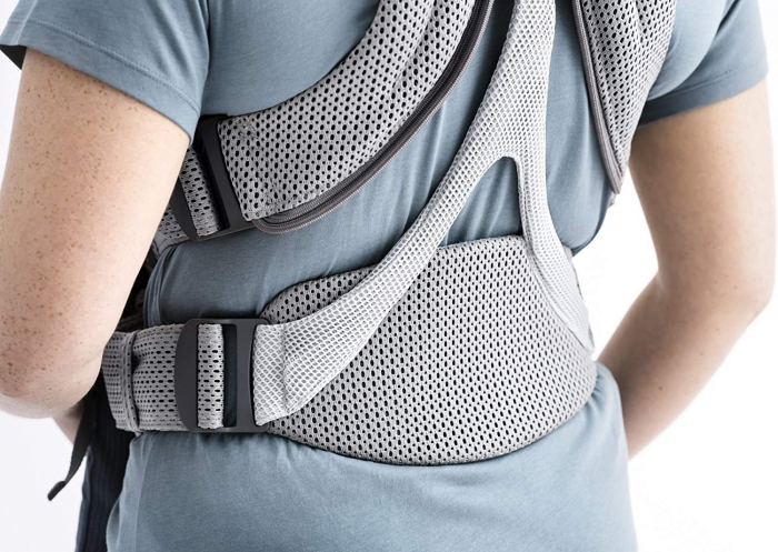 Marsupiu anatomic BabyBjorn  Move, Grey, 3D Mesh [3]
