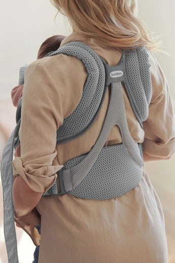 Marsupiu anatomic BabyBjorn  Move, Grey, 3D Mesh [5]