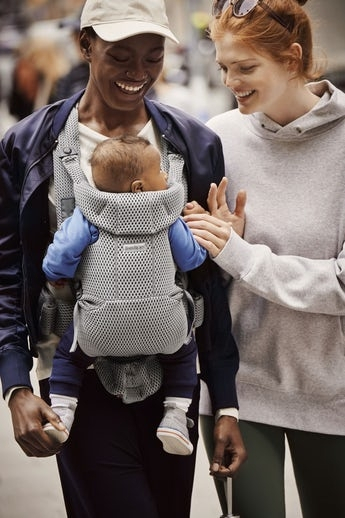 Marsupiu anatomic BabyBjorn  Move, Grey, 3D Mesh [7]