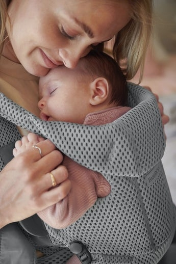 Marsupiu anatomic BabyBjorn  Move, Grey, 3D Mesh [4]