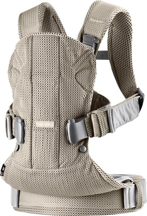 Marsupiu anatomic One Air Greige, 3D Mesh [6]