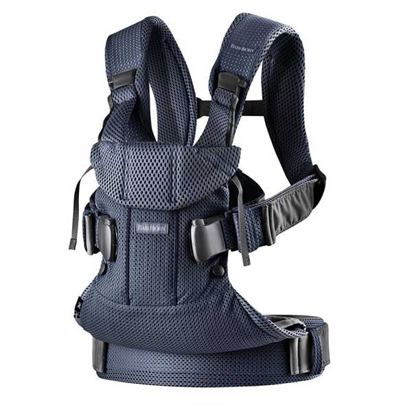 Marsupiu anatomic One Air Navy Blue, 3D Mesh [2]