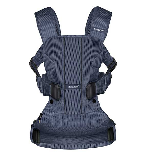 Marsupiu anatomic One Air Navy Blue, 3D Mesh [4]