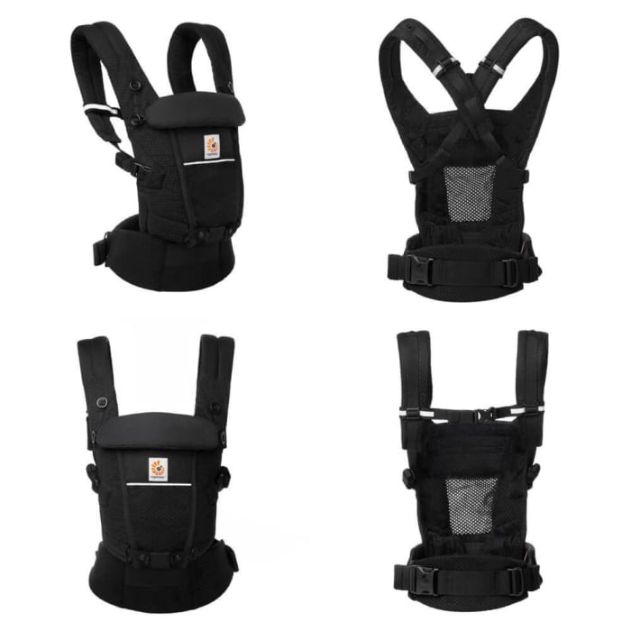Marsupiu Ergobaby  Adapt Soft Flex Mesh Onyx Black [3]