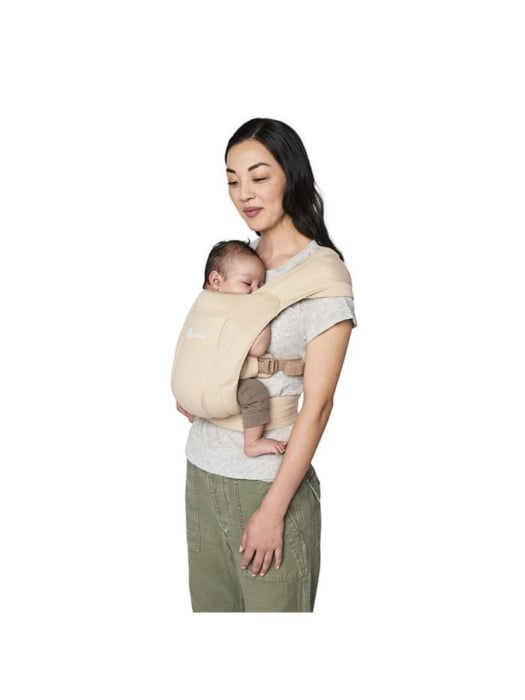 Marsupiu  Ergobaby Embrace Soft Air Mesh Cream [2]