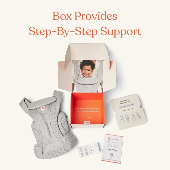 Marsupiu Ergobaby Omni Deluxe Cotton Natural Beige [3]