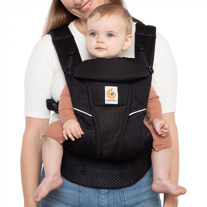 Marsupiu  Ergobaby OMNI Breeze Onyx Black [2]