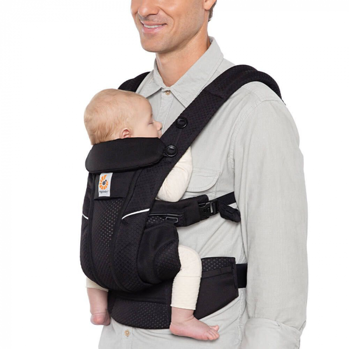 Marsupiu  Ergobaby OMNI Breeze Onyx Black [3]