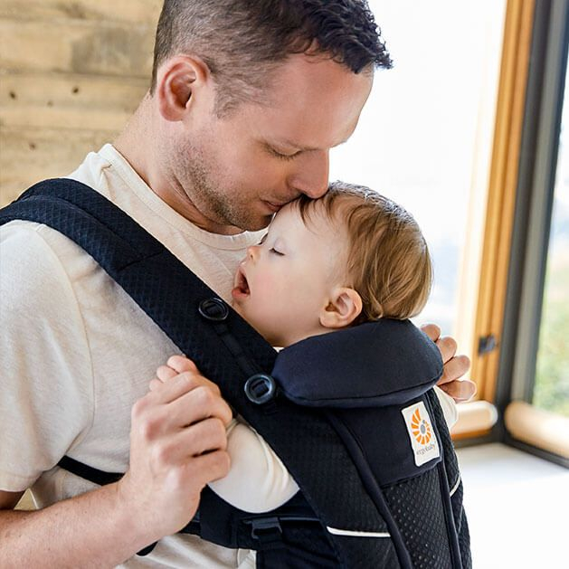 Marsupiu  Ergobaby OMNI Breeze Onyx Black [5]