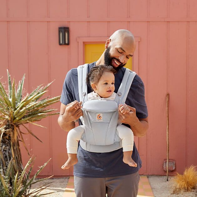 Marsupiu Ergobaby Omni Dream Pearl Grey [4]