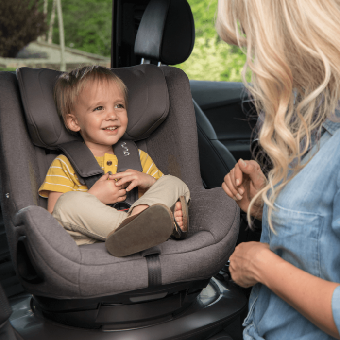 Nuna - Scaun auto rotativ i-Size TODL next Pine, 40-105 cm, testat ADAC de la nastere la 4 ani [5]