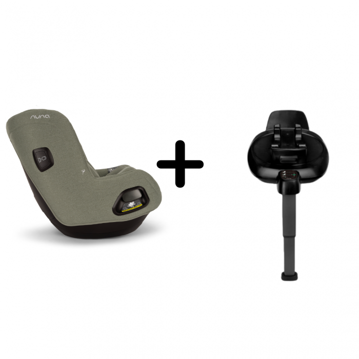 Nuna - Set Scaun auto rotativ i-Size TODL next Pine, 40-105 cm + Baza isofix BASE next i-Size pentru TODL next, testat ADAC de la nastere la 4 ani [6]