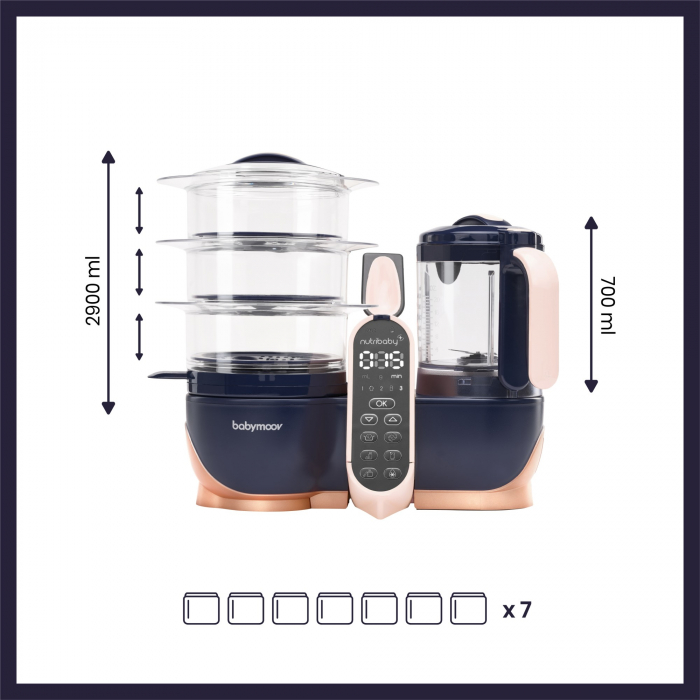 Robot multifunctional 5 in 1 Nutribaby (+) XL [8]